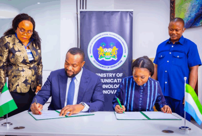 Nigeria and Sierra Leone Deepen Ties with New MoUs on Digital Innovation and Cross-Border Trade