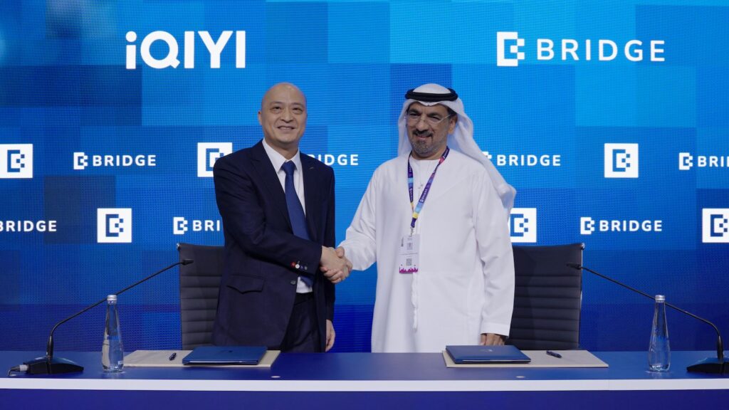 iQIYI and UAE’s BRIDGE Alliance Forge Strategic Partnership to Build a Media Technology Ecosystem