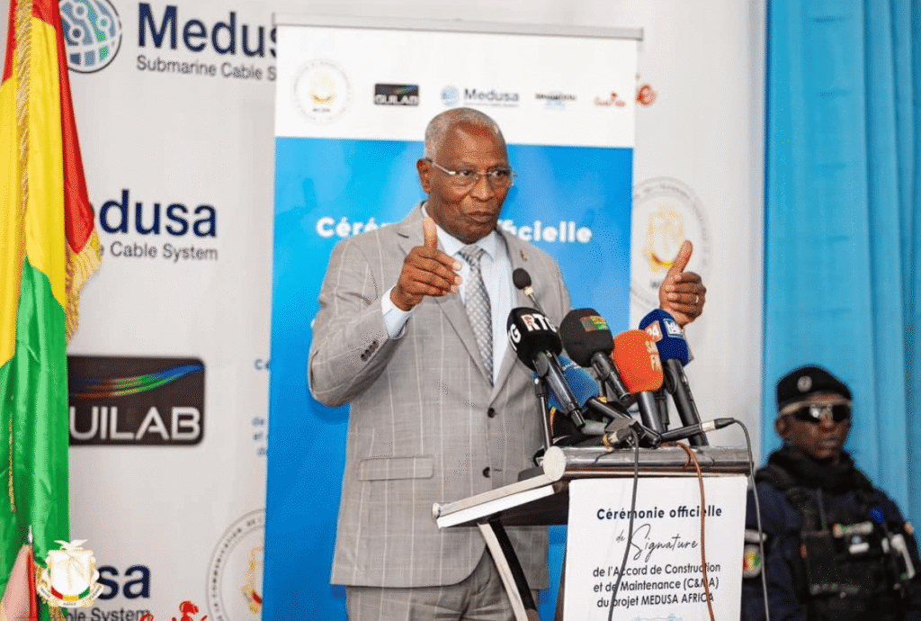 Guinea Signs Deal for Second Submarine Fibre-Optic Cable to Boost Connectivity
