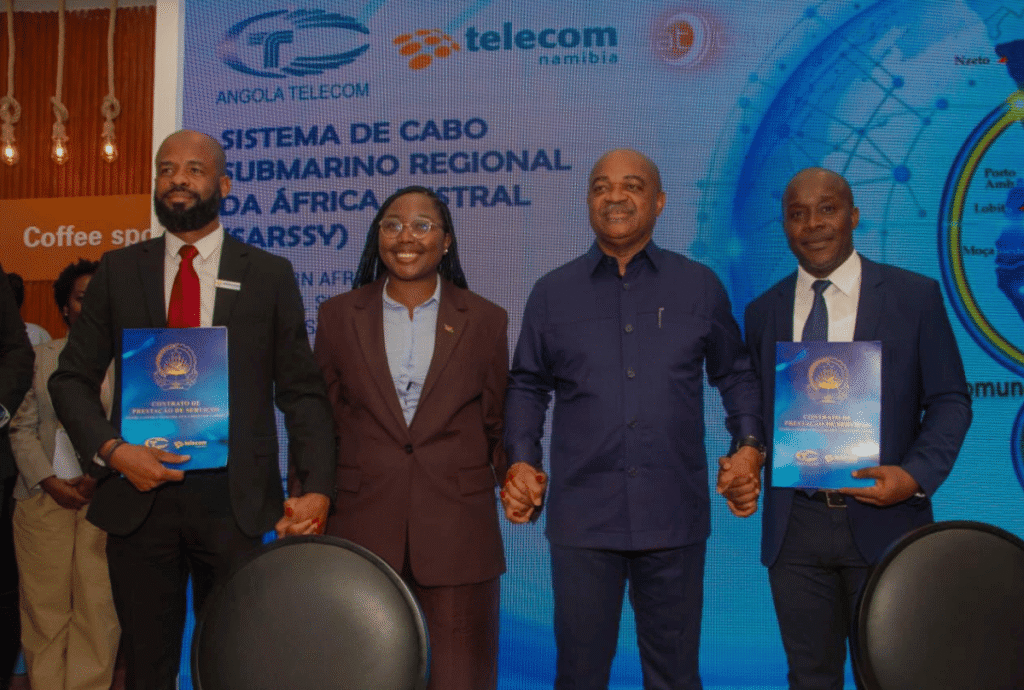 Telecom Namibia, Angola Telecom and SATCAB Sign SARSSy Deal to Deliver 1 Tbps Connectivity Across Southern Africa